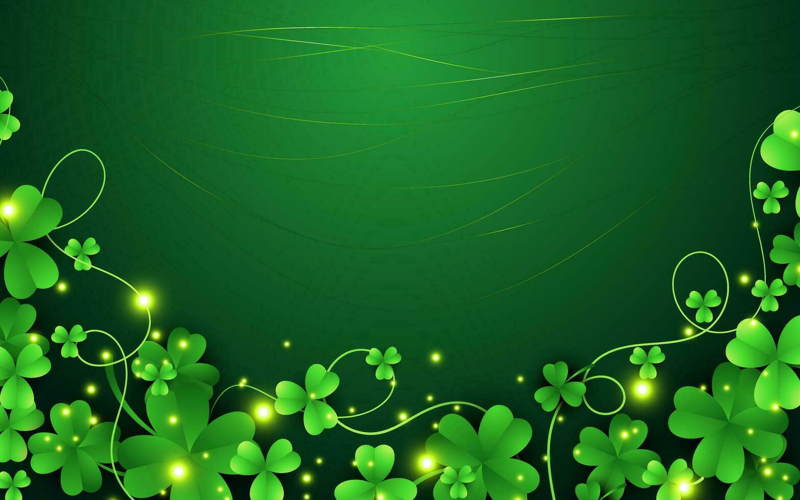 st Patrick dag achtergrond vector