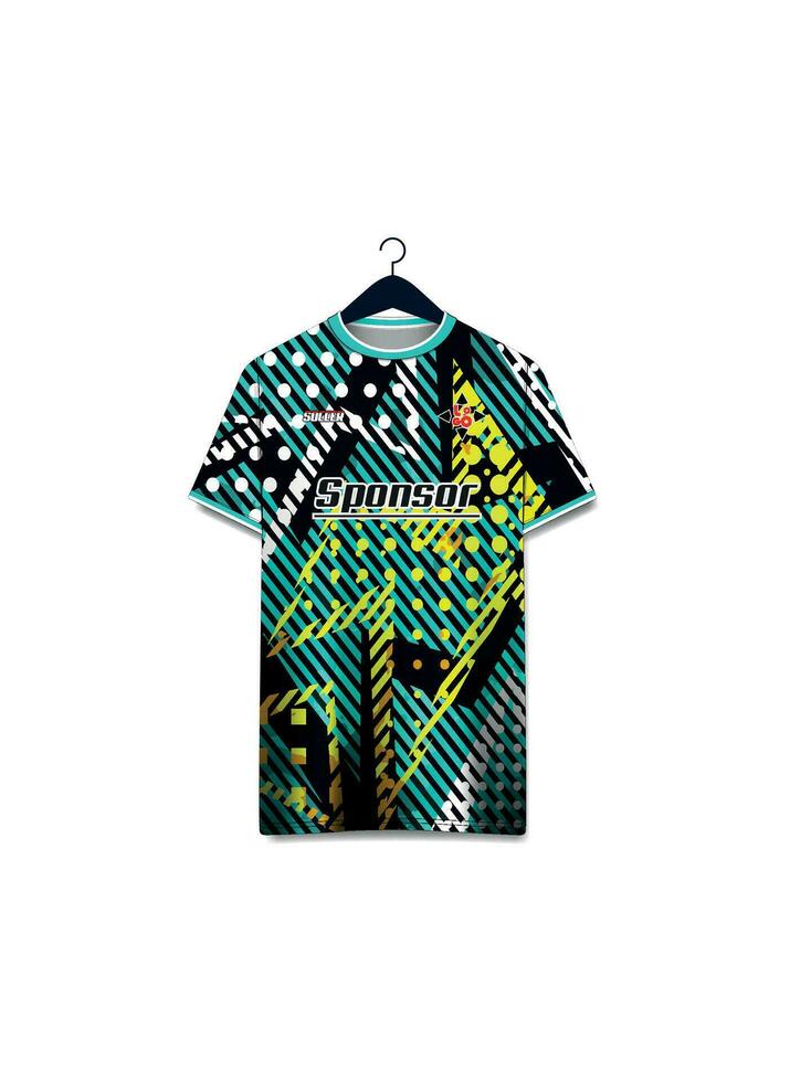 vector futuristische abstract achtergrond patroon voor sport Jersey ontwerp