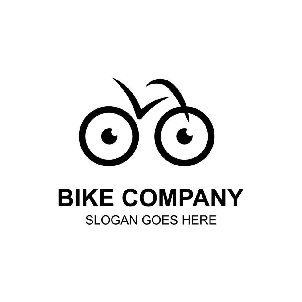 fiets logo vector icoon vrij