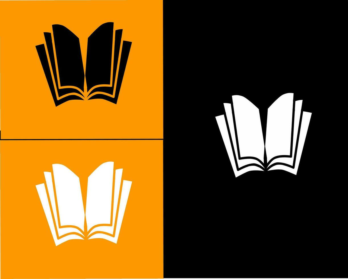 boek logo voor merk illustratie vector