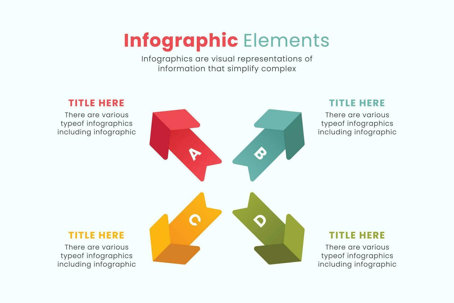 vector pijl infographic ontwerp voor bedrijf concepten kan worden gebruikt voor presentatie spandoeken.