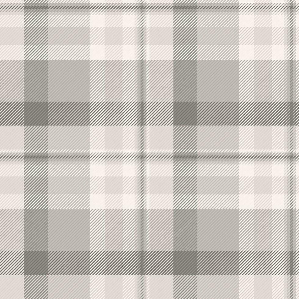 behang Schotse ruit kleding stof naadloos, veel patroon structuur controleren. oktober vector textiel achtergrond plaid in grijs en wit kleuren.