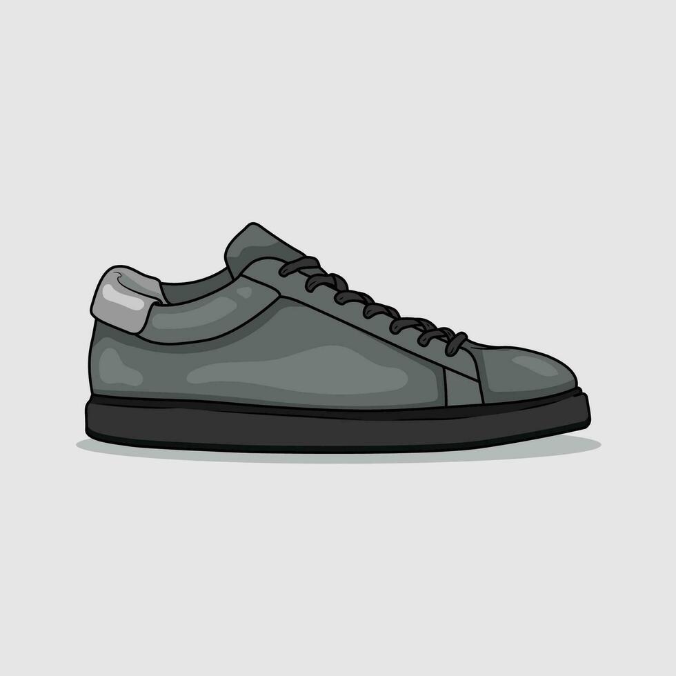 gewoontjes werk schoenen oud vector