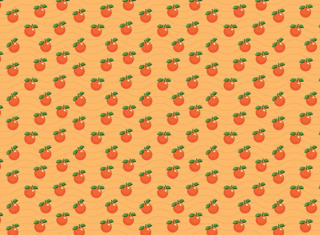 oranje fruit patroon, ideaal voor gevormde achtergronden, divers vector ontwerp