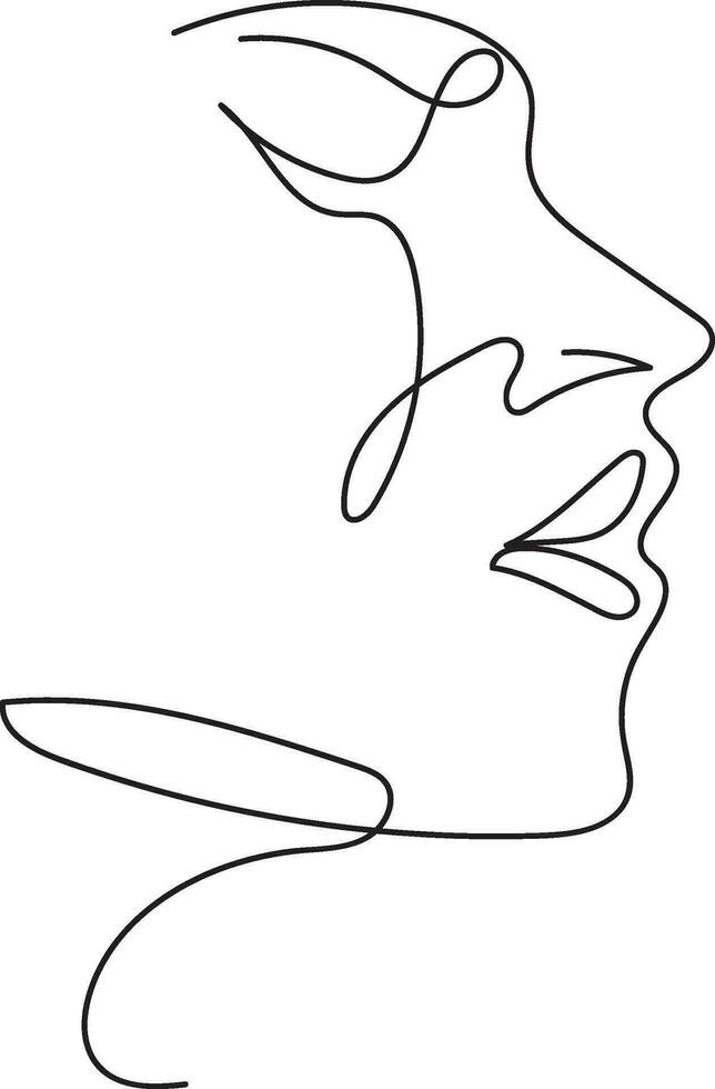 vrouw lijn kunst, bloem hoofd vrouwelijk illustratie, vrouw gezicht met bloemen lijn, minimalistische logo, lijn tekening, natuur biologisch schoonheidsmiddelen verzinnen, vector
