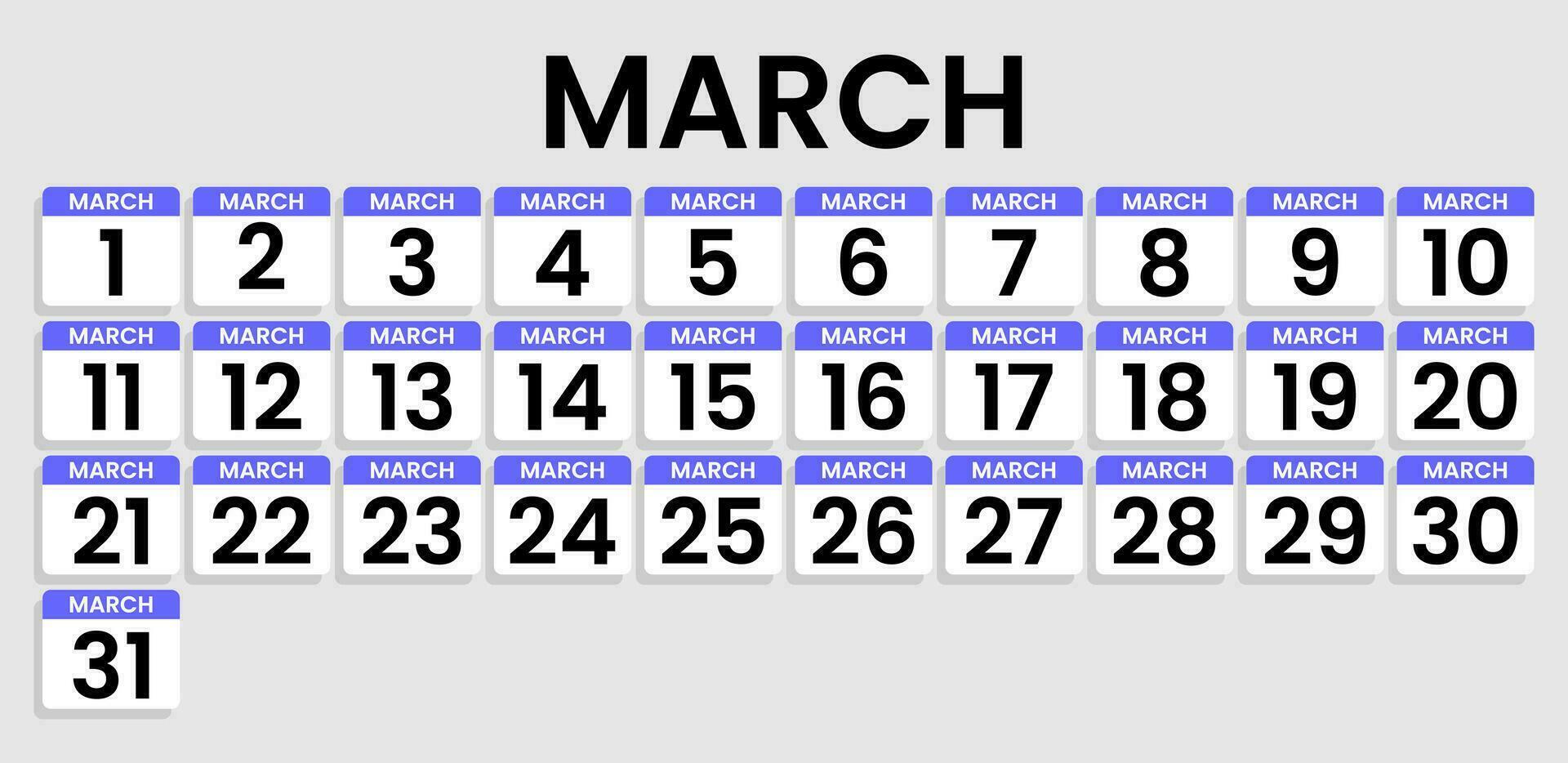 kwartaal kalender sjabloon voor 2024. muur kalender rooster in minimalistische stijl. beginnend van 1 naar 30. laatste kalender voor allemaal maanden vector