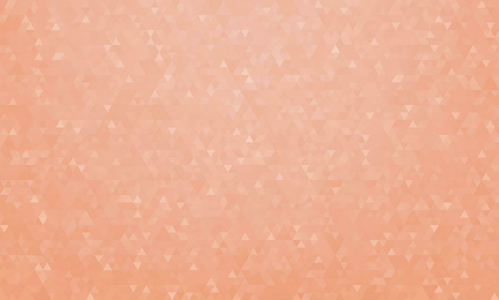 abstract meetkundig achtergrond, patroon van driehoeken in rustgevend koraal, ontwerp voor poster, banier, kaart en sjabloon. vector illustratie