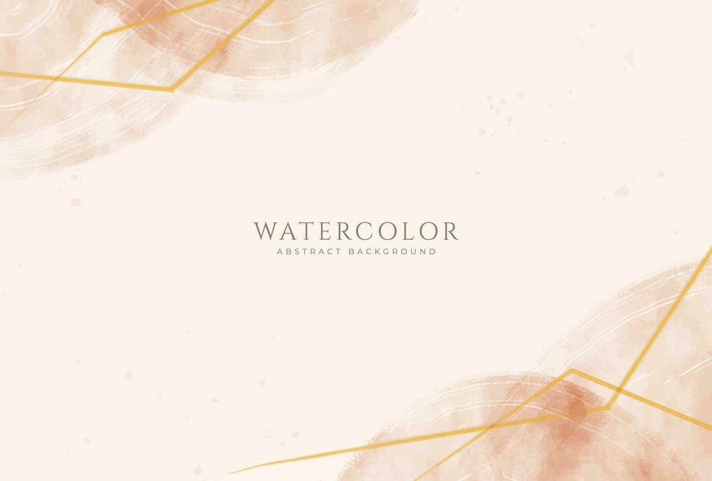 abstract horizontaal waterverf achtergrond. neutrale licht gekleurde leeg ruimte achtergrond illustratie vector