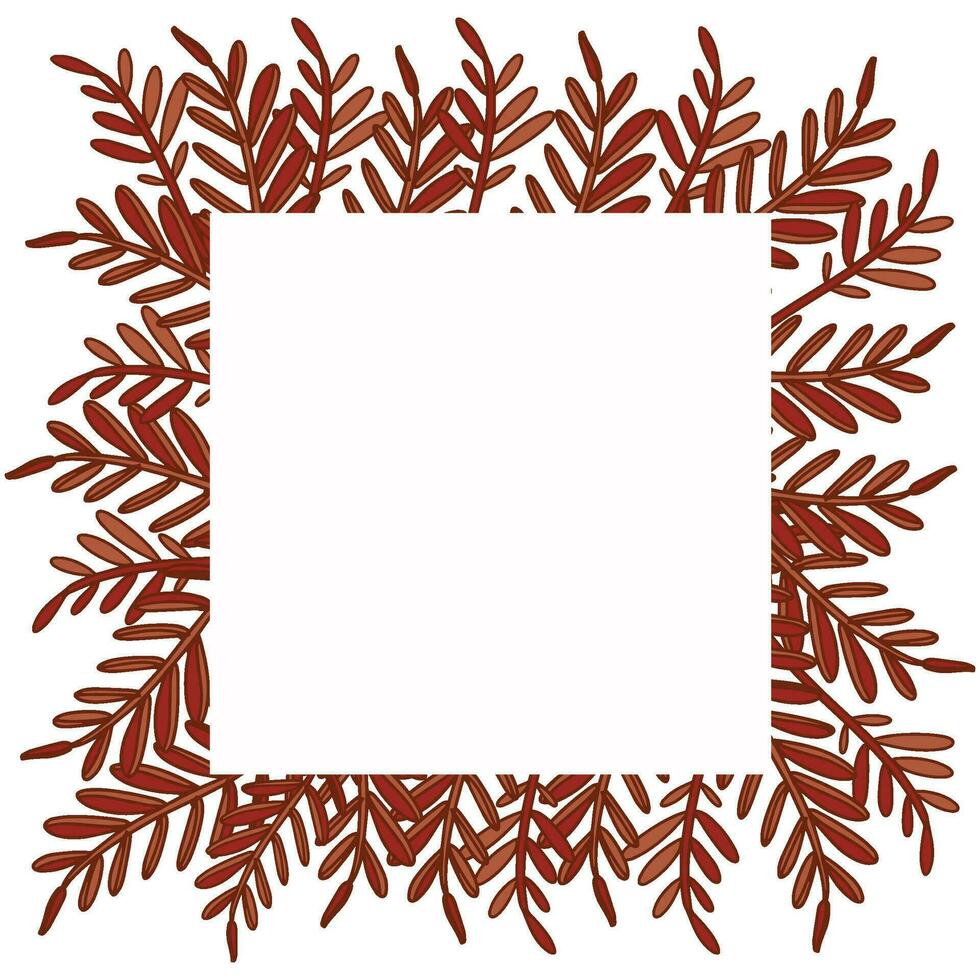 een groen blad. vector illustratie gemarkeerd Aan een wit achtergrond. voor natuur, eco en ontwerp. hand getekend planten, een kader voor een ansichtkaart.