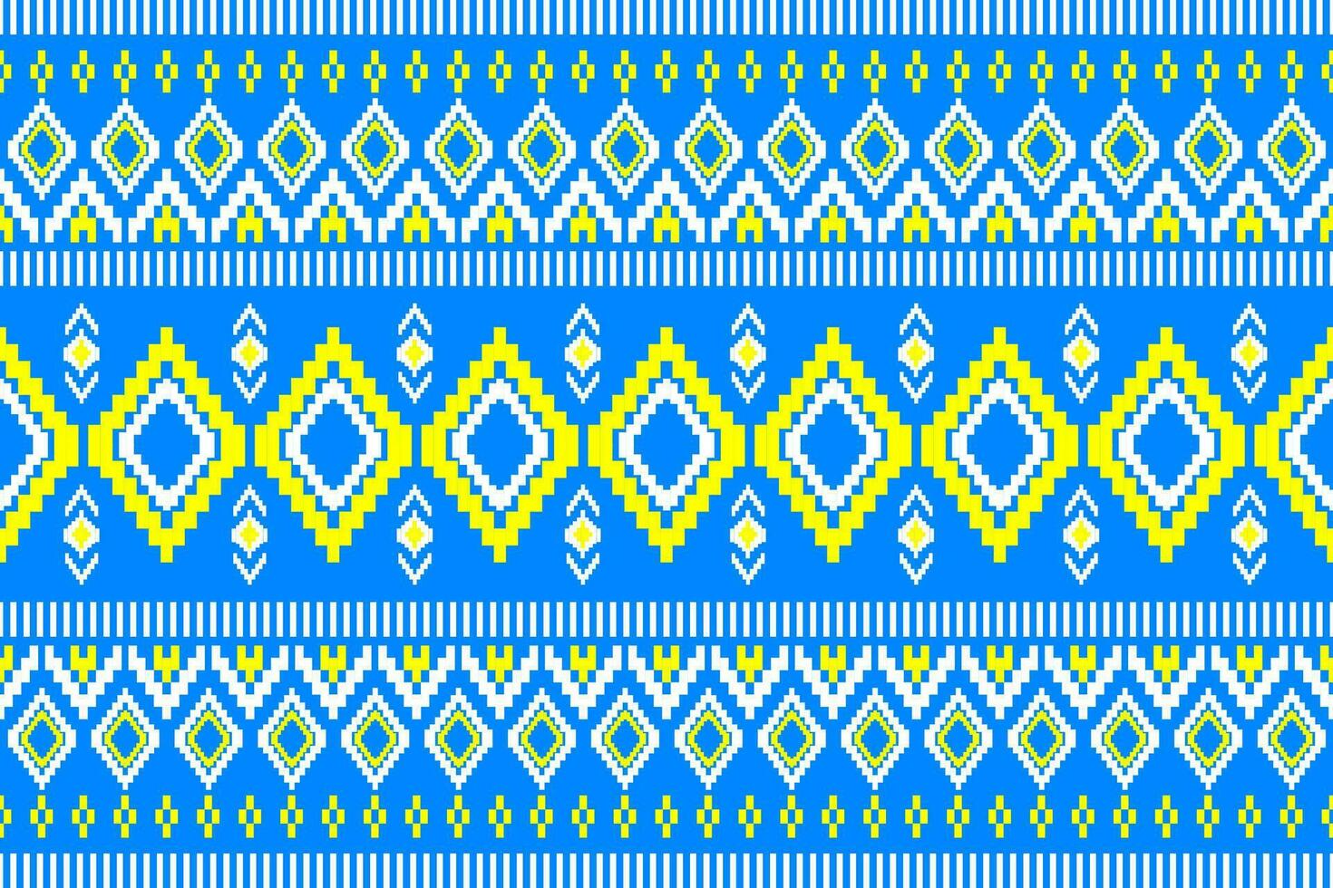 meetkundig naadloos etnisch patroon. meetkundig etnisch patroon kan worden gebruikt in kleding stof ontwerp voor kleren, decoratief papier, inpakken, textiel, borduurwerk, tapijt, tribal patroon vector