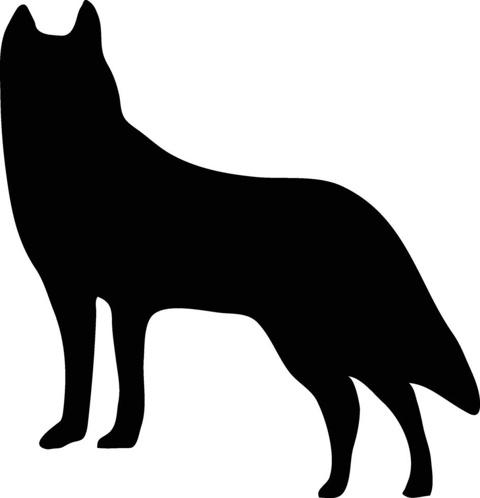 hond silhouet loyaliteit vrij beeld vector