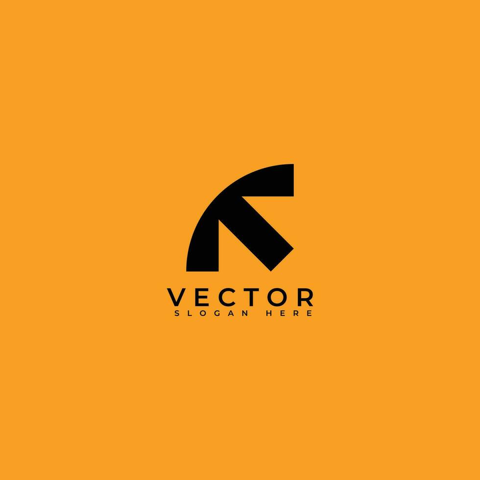 brief t abstract meetkundig vorm bedrijf technologie merk vlak logo icoon vector