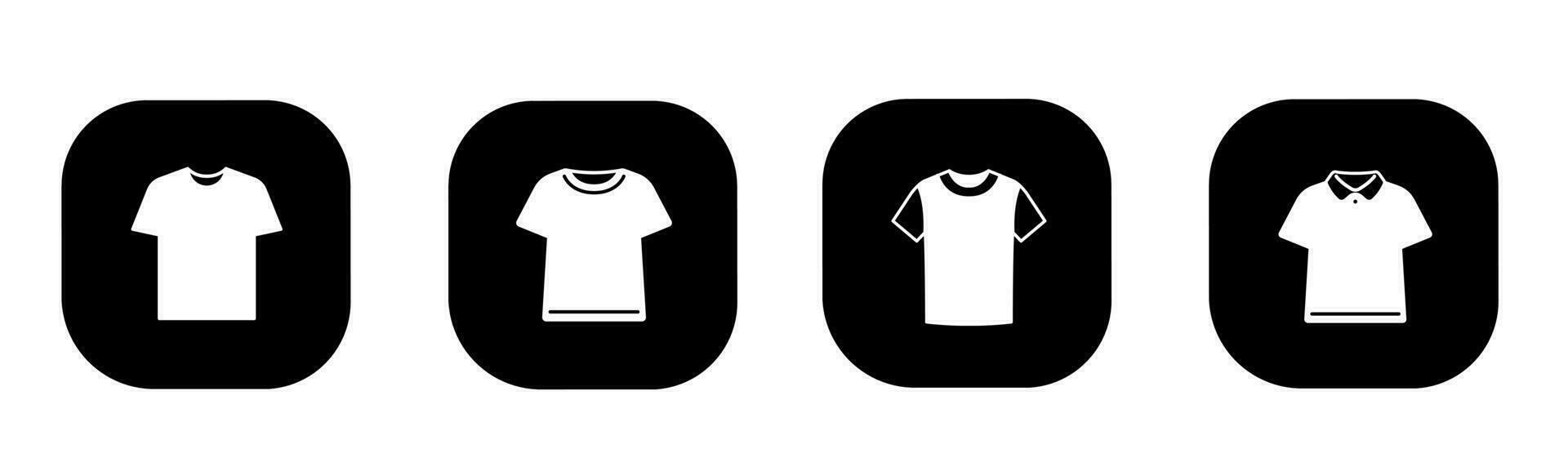 t-shirt icoon in vlak. een t-shirt icoon ontwerp. voorraad vector. vector