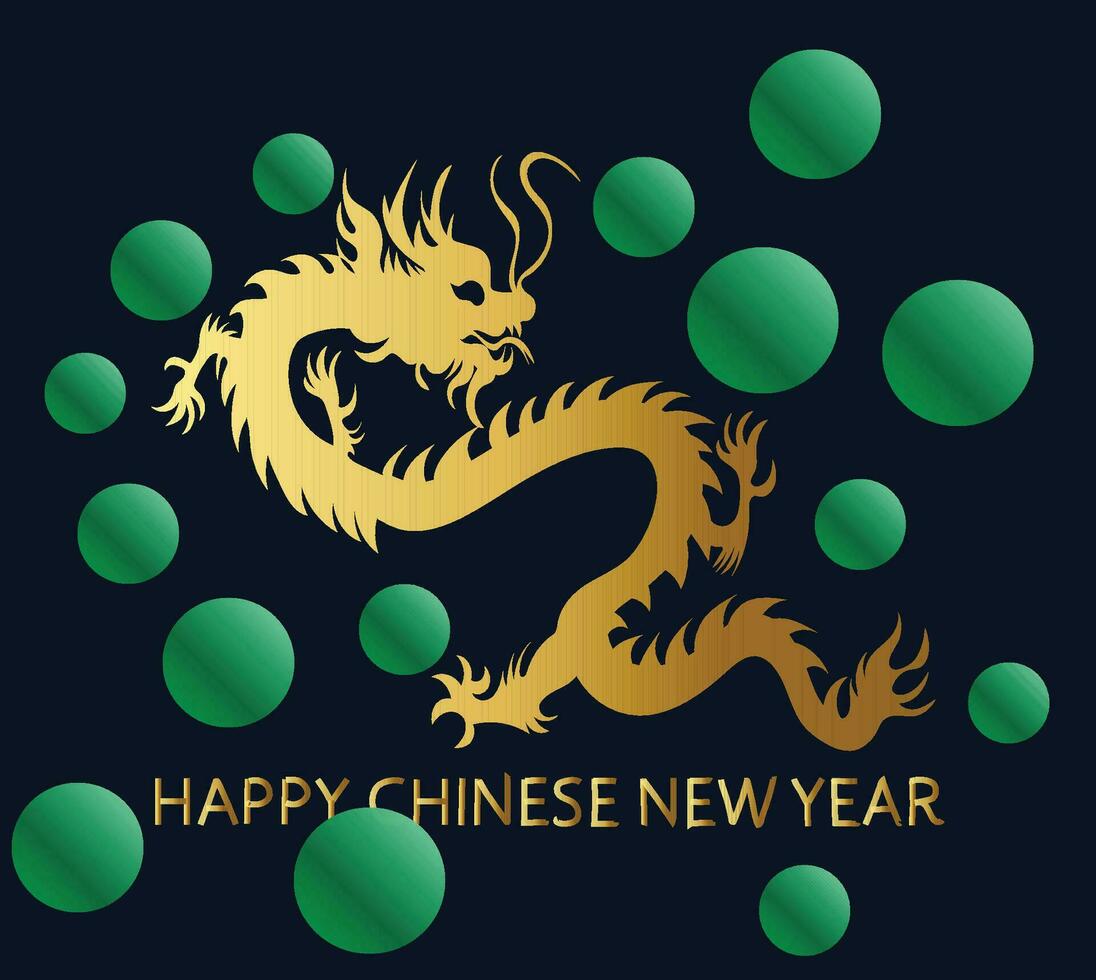 gelukkig Chinese nieuw jaar draak vector