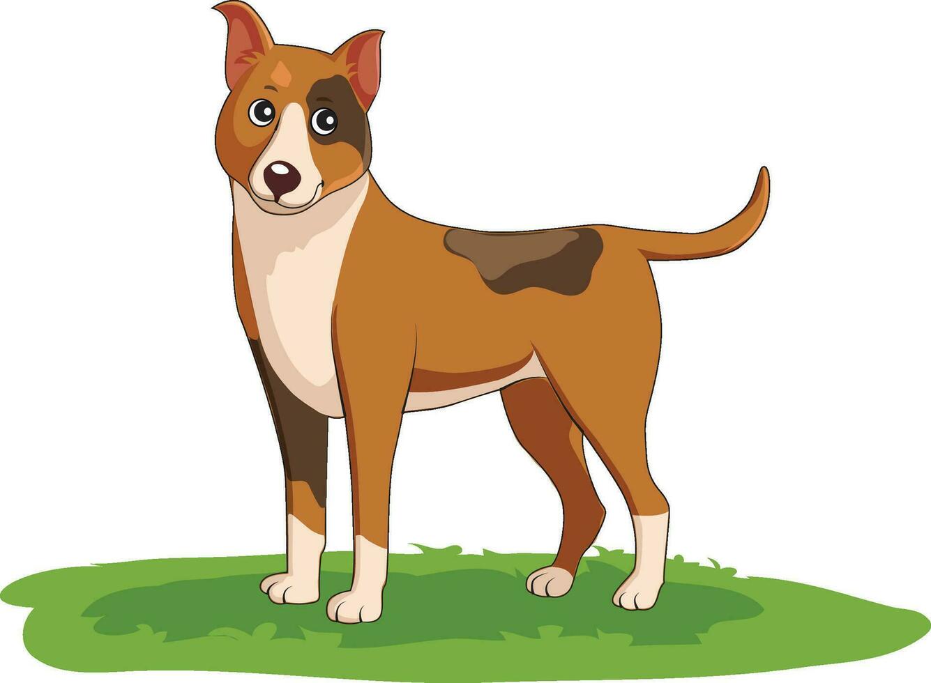 hond geïsoleerd grafisch vector illustratie