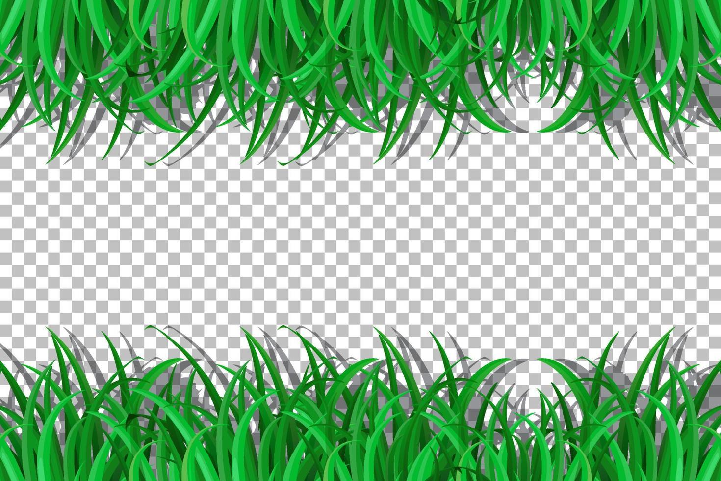 natuur planten frame raster achtergrond vector