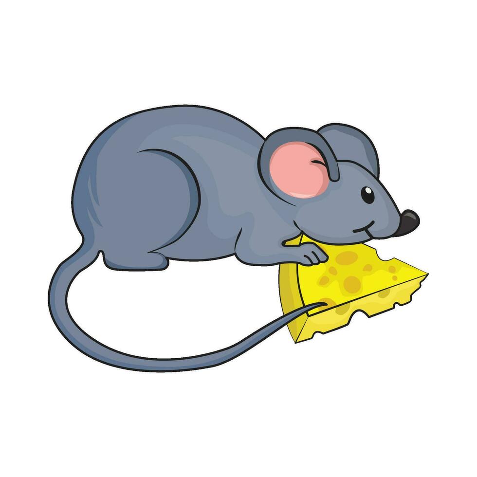 illustratie van muis vector