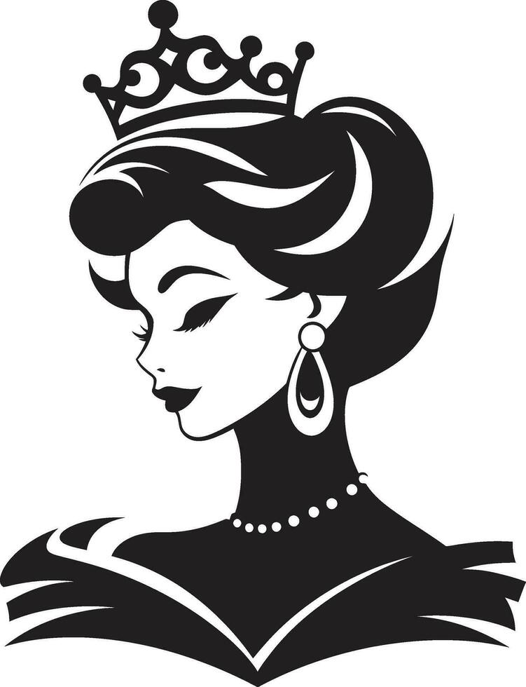 tiara's elegantie iconisch logo ontwerp hoofs straling logo vector ontwerp