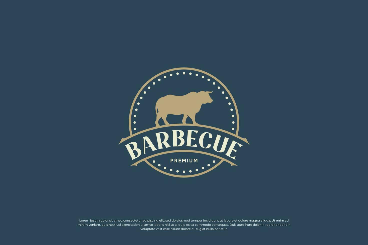 steak huis etiketten en logo's. vlees, barbecue, slagerij, steak badges sjabloon. vector