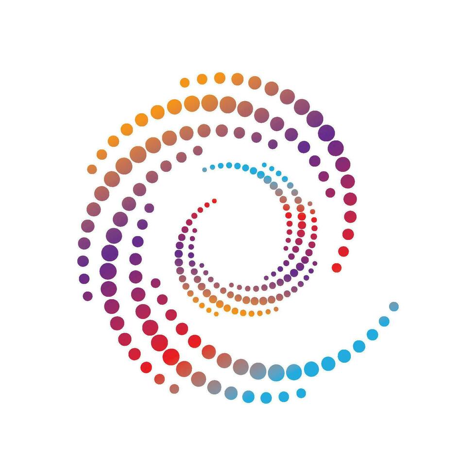 cirkel logo sjabloon vector