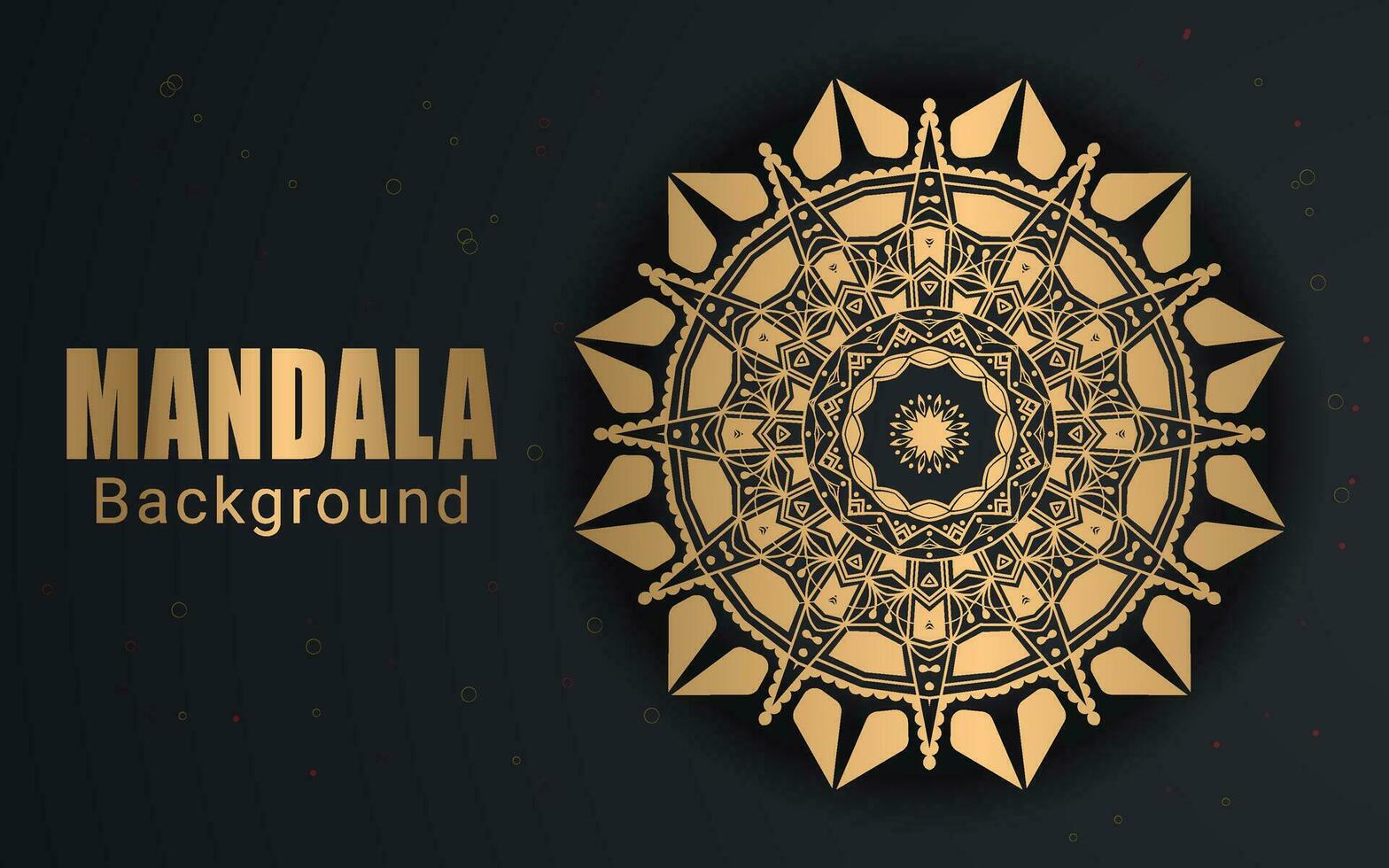 luxe creatief Islamitisch mandala achtergrond ontwerp of circulaire patroon in het formulier van mandala voor henna, mehndi, tatoeëren, decoratie. decoratief ornament in etnisch oosters stijl. kleur boek bladzijde. vector