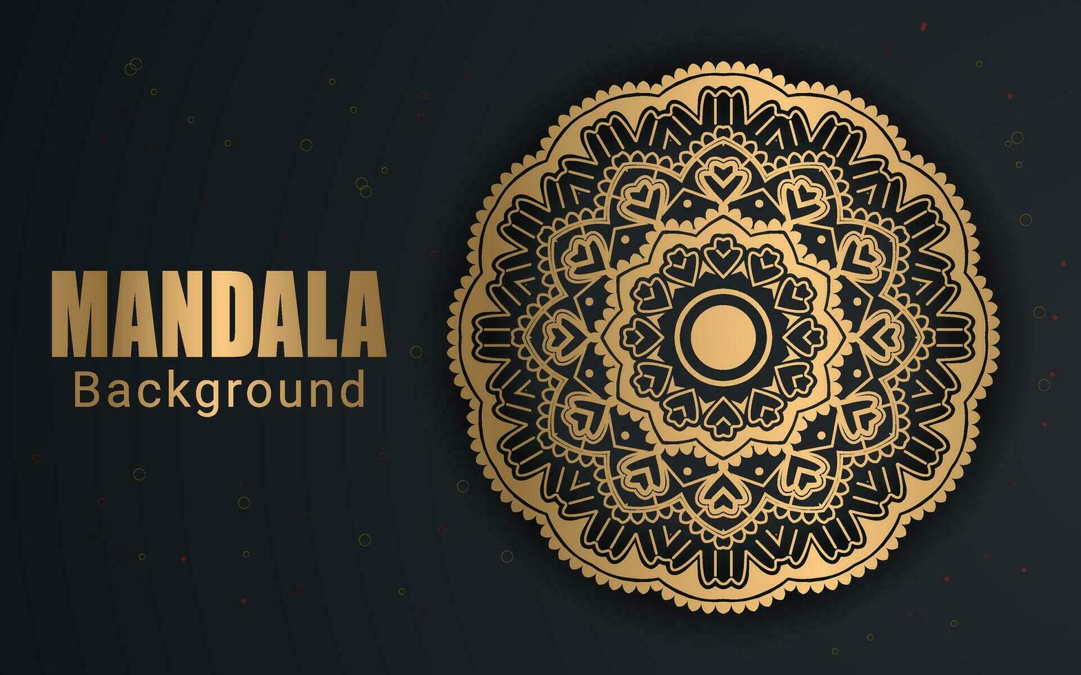 luxe kleurrijk Islamitisch mandala achtergrond ontwerp of circulaire patroon in het formulier van mandala voor henna, mehndi, tatoeëren, decoratie. decoratief ornament in etnisch oosters stijl. kleur boek bladzijde. vector