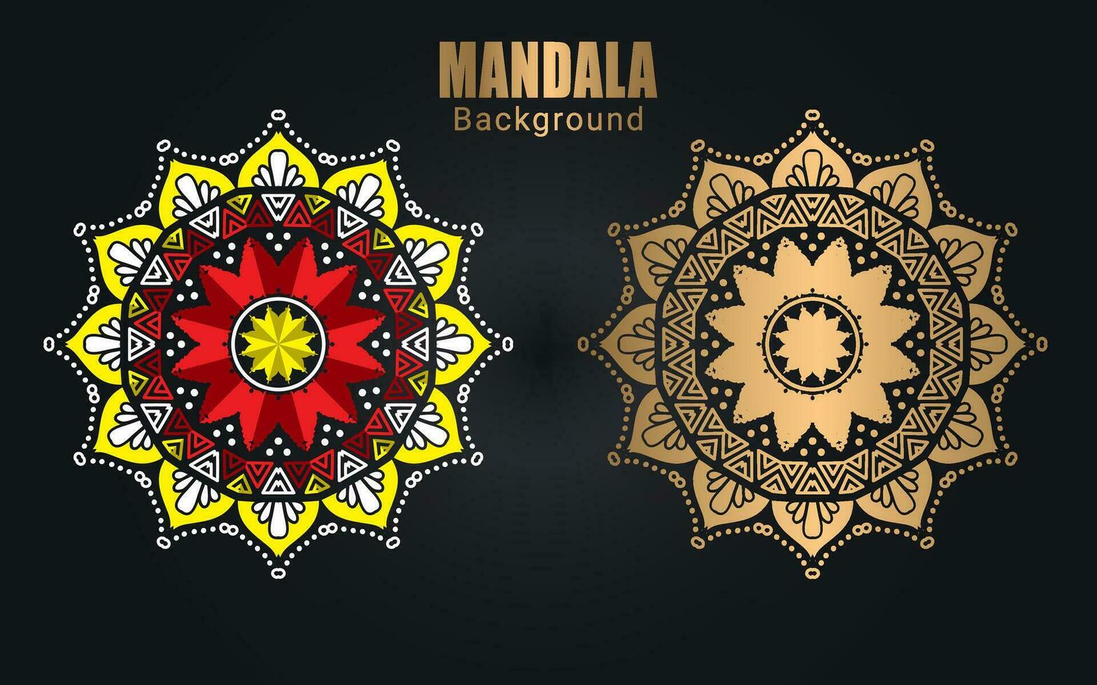 luxe kleurrijk Islamitisch mandala achtergrond ontwerp of circulaire patroon in het formulier van mandala voor henna, mehndi, tatoeëren, decoratie. decoratief ornament in etnisch oosters stijl. kleur boek bladzijde. vector