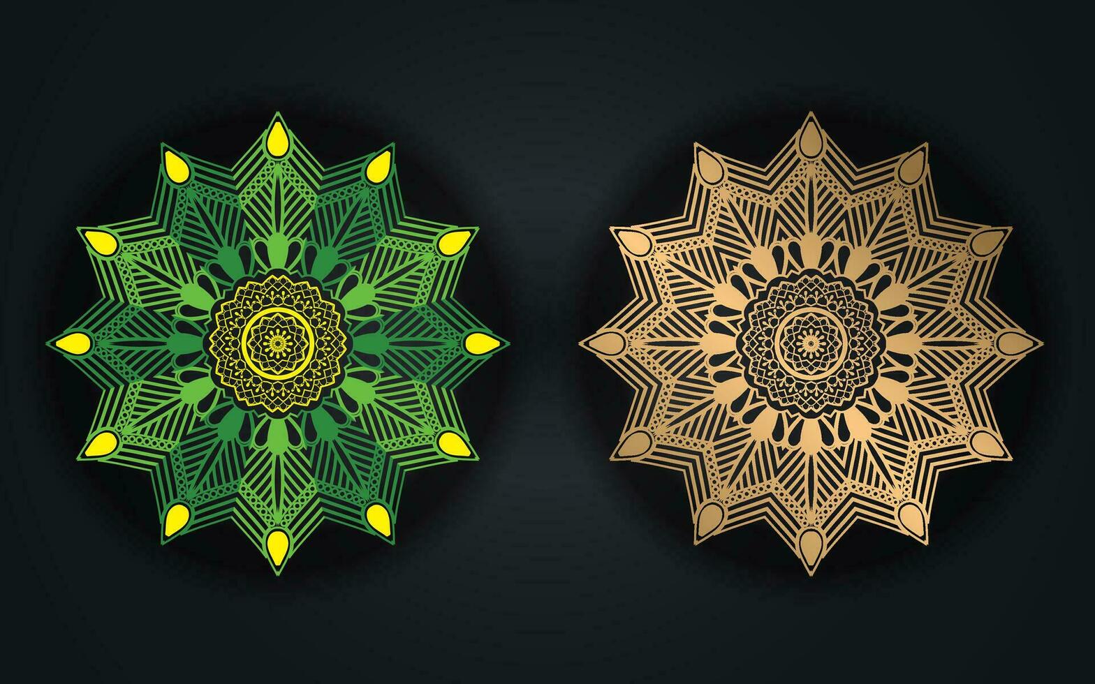 luxe kleurrijk Islamitisch mandala achtergrond ontwerp of circulaire patroon in het formulier van mandala voor henna, mehndi, tatoeëren, decoratie. decoratief ornament in etnisch oosters stijl. kleur boek bladzijde. vector