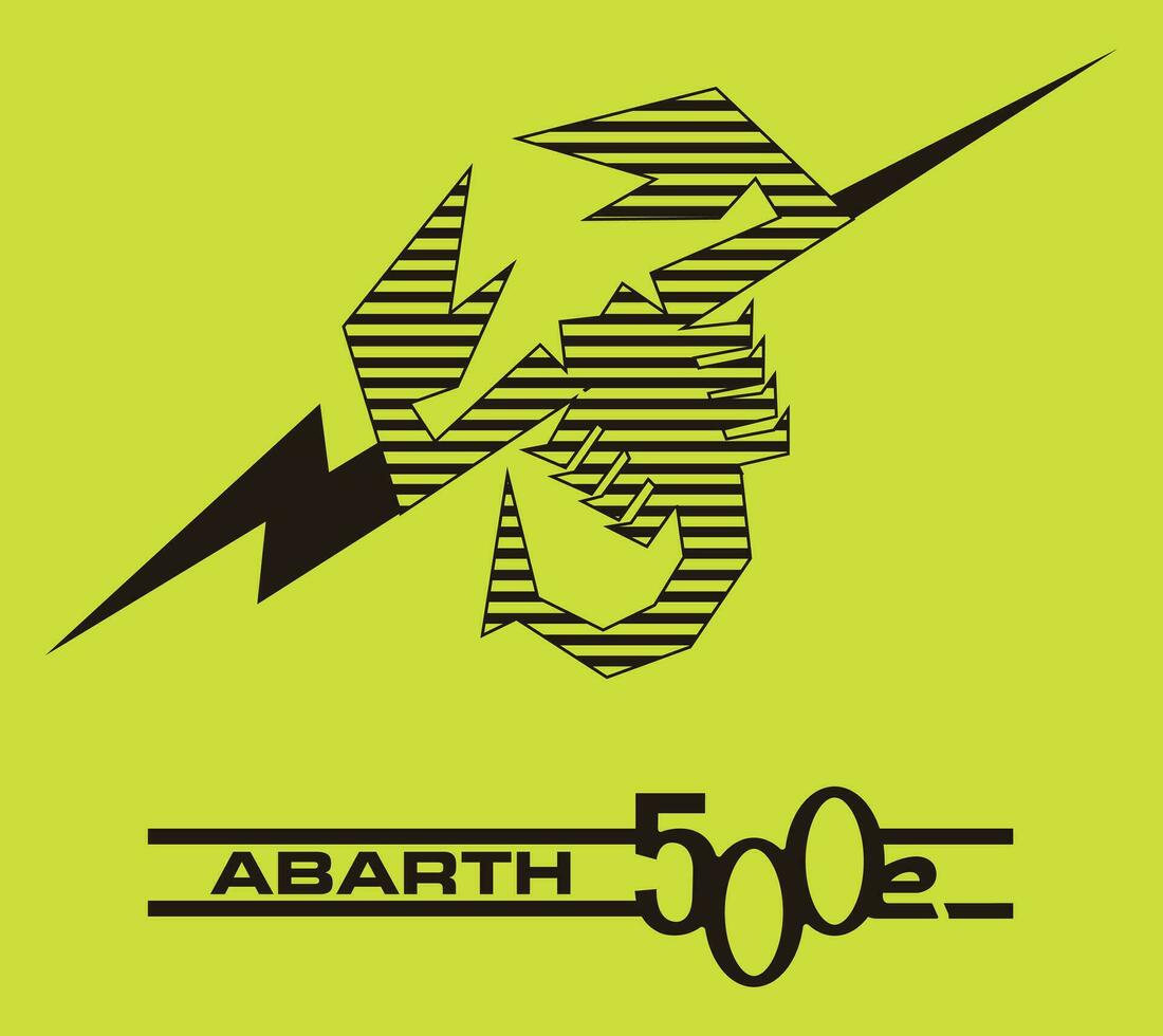 abarth auto logo vector