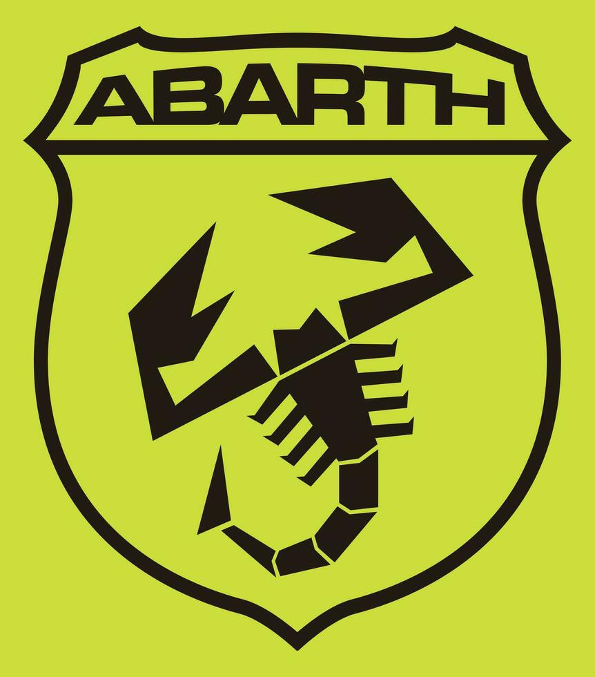 abarth auto logo vector