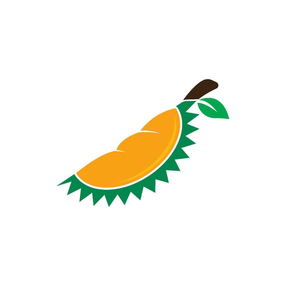 durian logo icoon, vector illustratie ontwerp