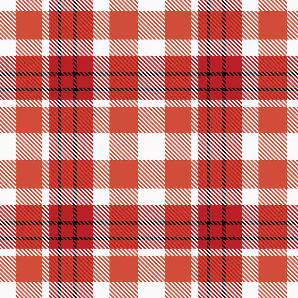 plaid patronen naadloos. klassiek Schots Schotse ruit ontwerp. traditioneel Schots geweven kleding stof. houthakker overhemd flanel textiel. patroon tegel swatch inbegrepen. vector