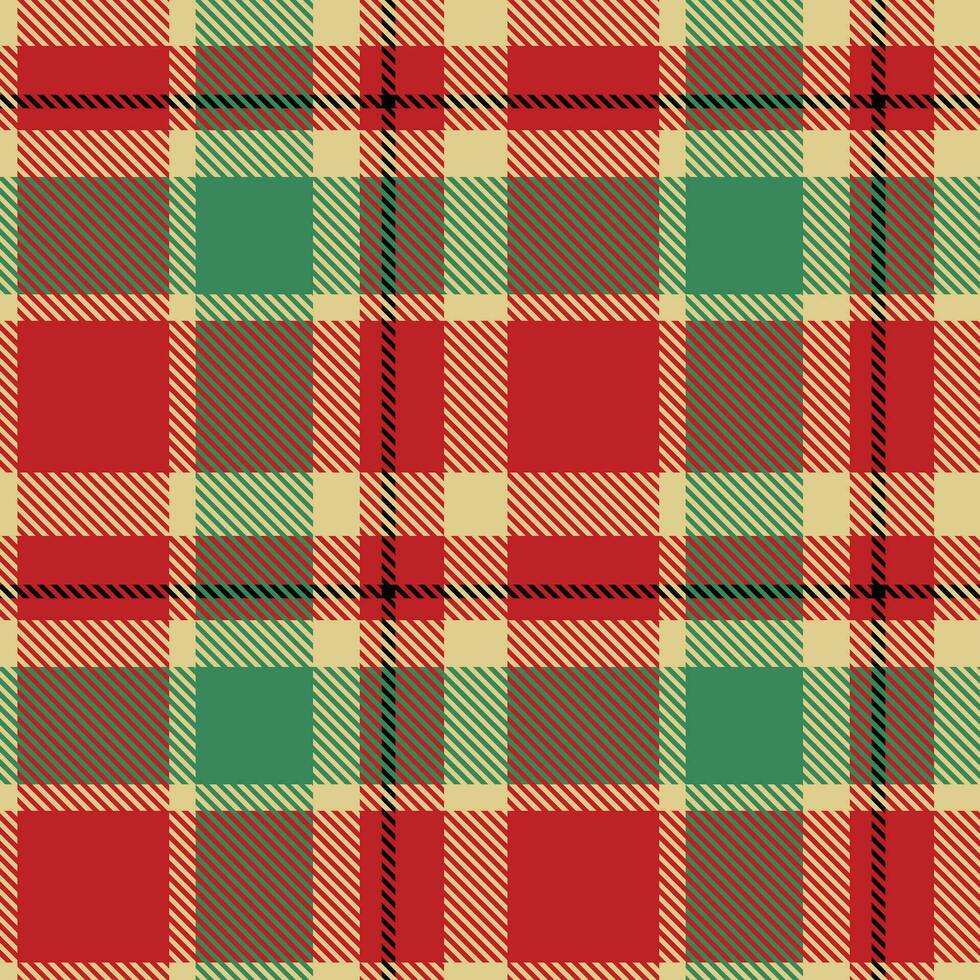 Schotse ruit plaid patroon naadloos. klassiek Schots Schotse ruit ontwerp. sjabloon voor ontwerp ornament. naadloos kleding stof textuur. vector illustratie