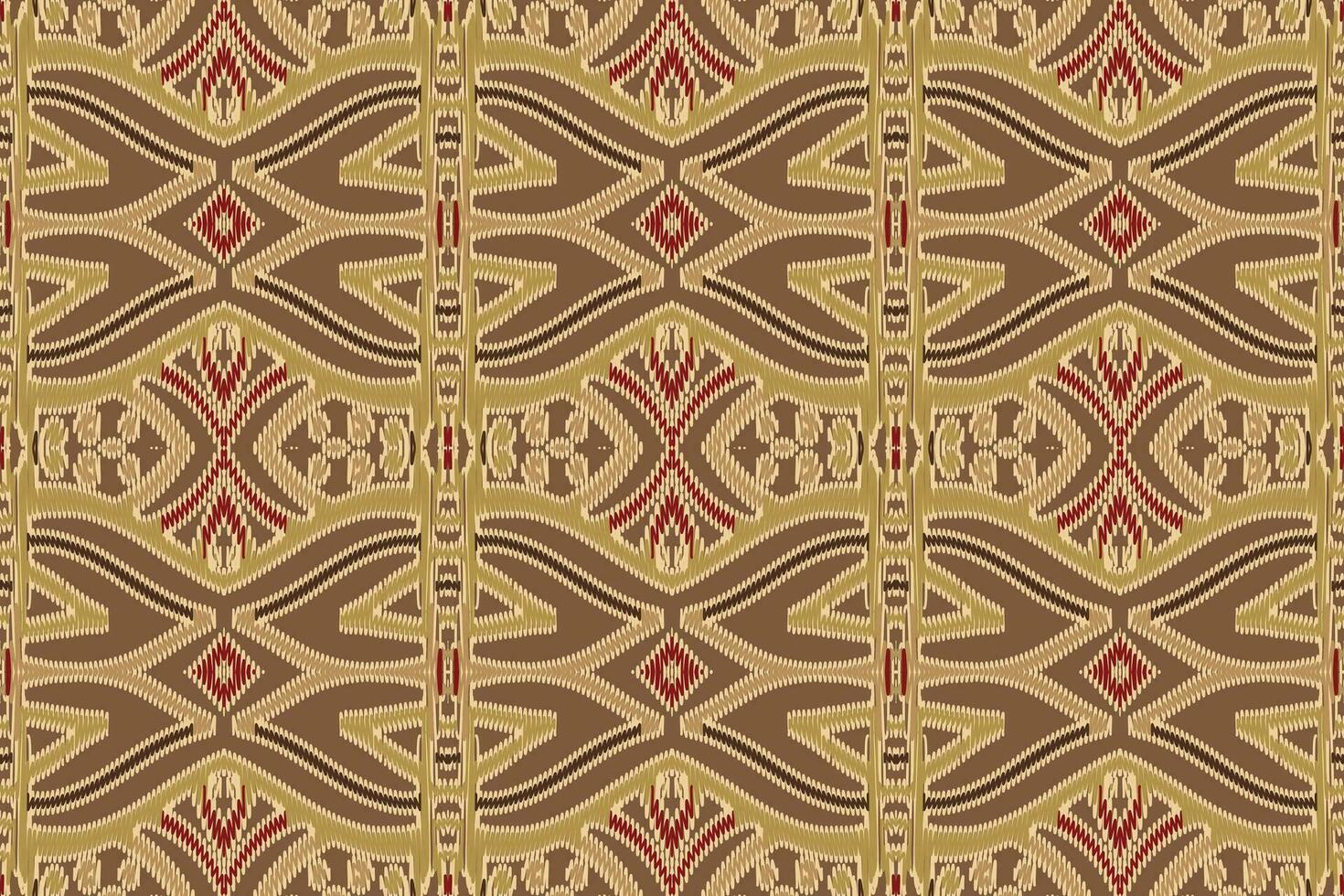 motief folklore patroon naadloos Scandinavisch patroon motief borduurwerk, ikat borduurwerk vector ontwerp voor afdrukken Egyptische patroon Tibetaans mandala bandana