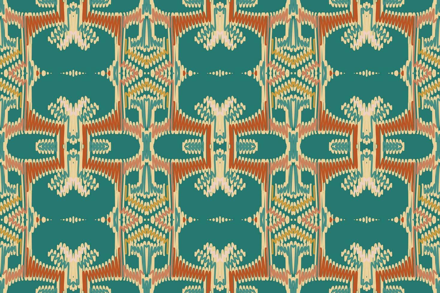 lapwerk patroon naadloos Scandinavisch patroon motief borduurwerk, ikat borduurwerk vector ontwerp voor afdrukken Egyptische patroon Tibetaans mandala bandana
