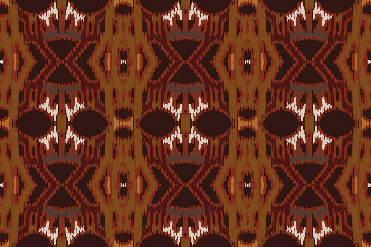 stropdas kleurstof patroon naadloos inheems Amerikaans, motief borduurwerk, ikat borduurwerk vector ontwerp voor afdrukken Egyptische patroon Tibetaans mandala bandana
