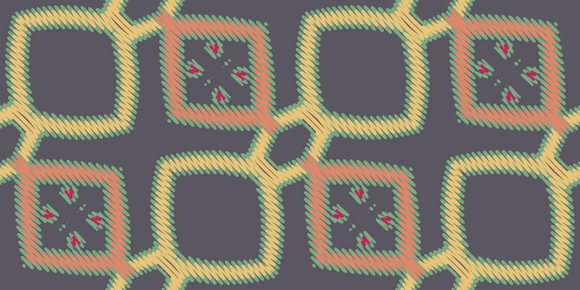 nordic patroon naadloos Australisch aboriginal patroon motief borduurwerk, ikat borduurwerk vector ontwerp voor afdrukken structuur kleding stof Saree sari tapijt. Kurta vector patola Saree