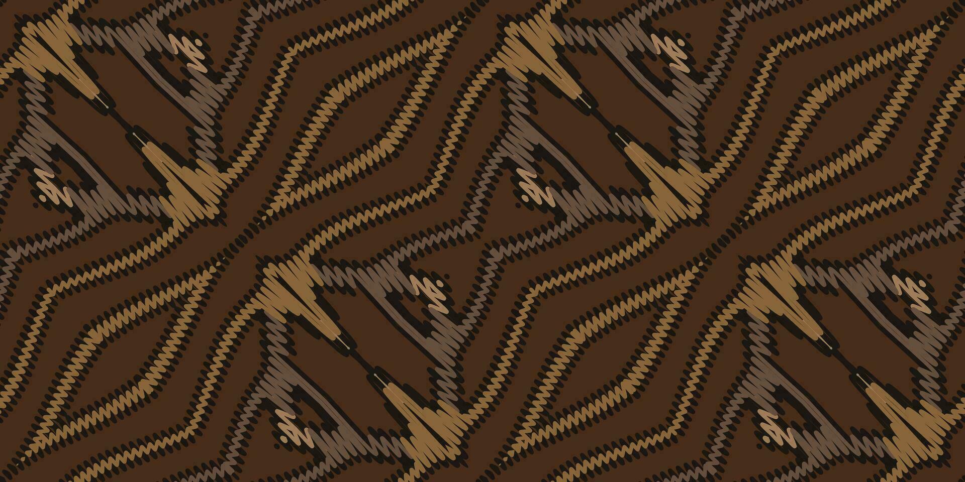 Navajo patroon naadloos mughal architectuur motief borduurwerk, ikat borduurwerk vector ontwerp voor afdrukken Egyptische patroon Tibetaans mandala bandana