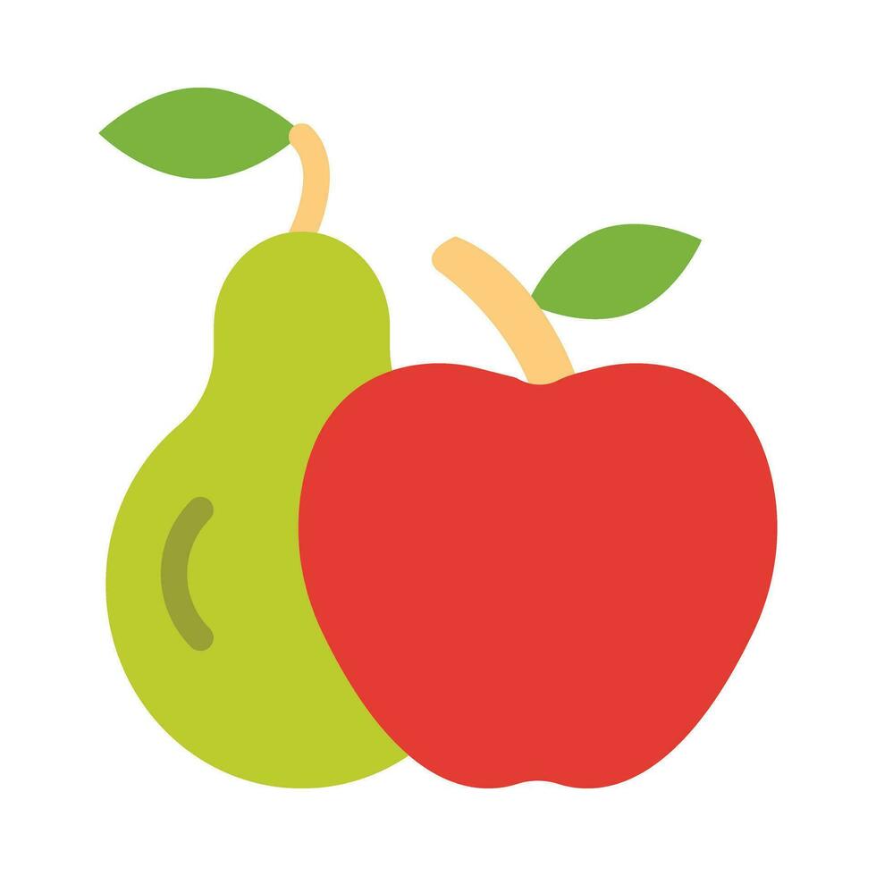 fruit vector vlak icoon voor persoonlijk en reclame gebruiken.