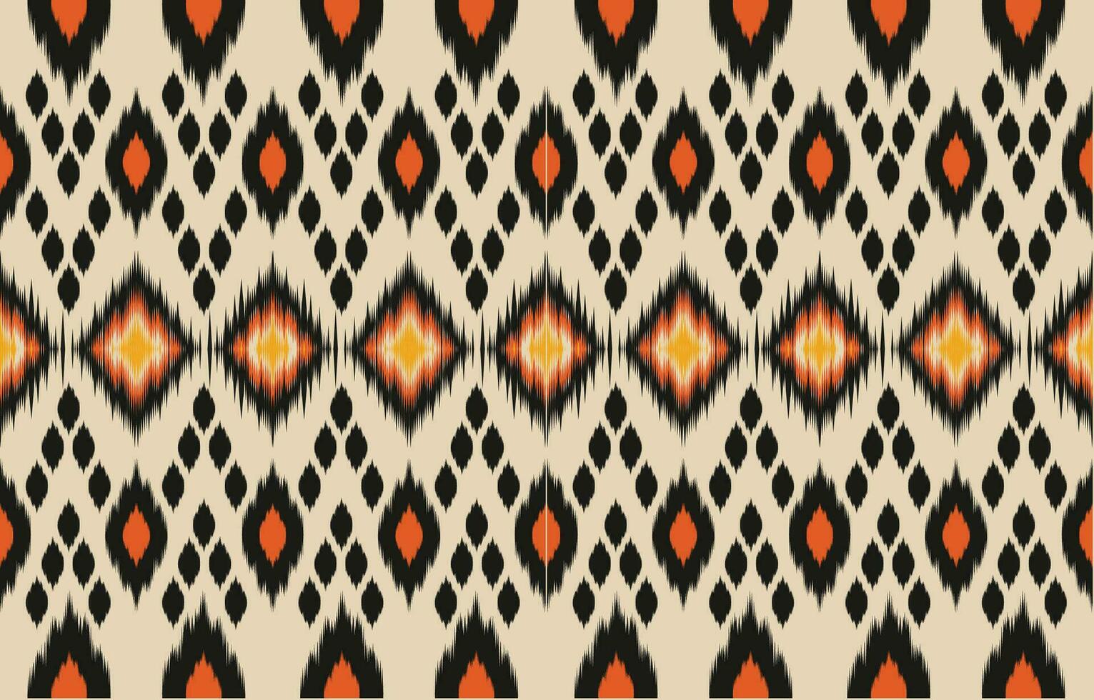 etnisch abstract ikat kunst. aztec ornament afdrukken. meetkundig etnisch patroon naadloos kleur oosters. ontwerp voor achtergrond ,gordijn, tapijt, behang, kleding, inpakken, batik, vector illustratie.