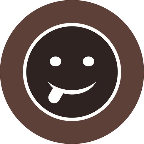 Tong Emoji Vector Icon