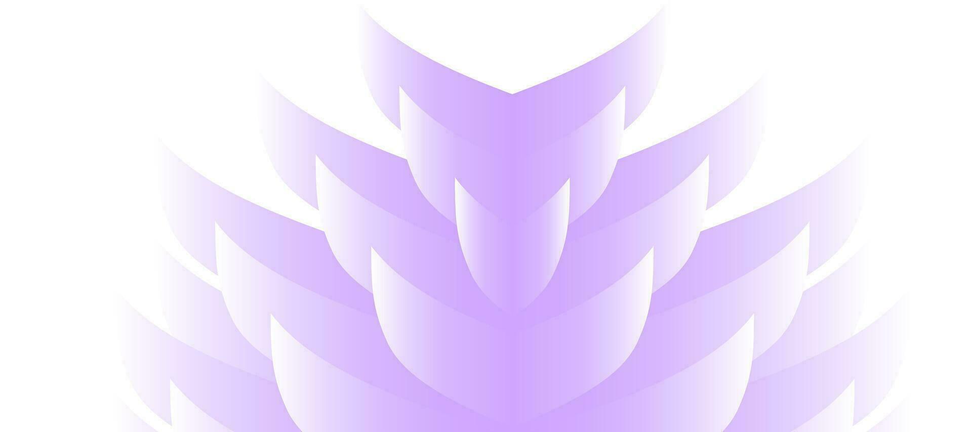 Purper lotus bloem web banier helling ontwerp achtergrond vector