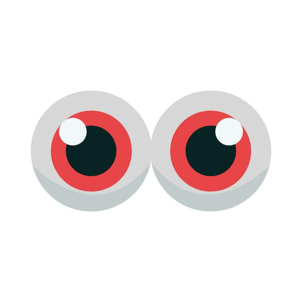 oog hoornvlies illustratie vector