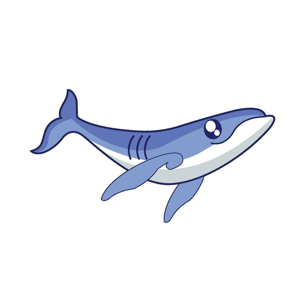 walvis vis illustratie vector