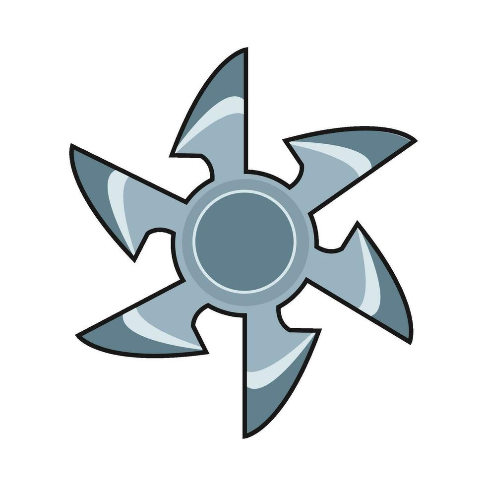 shuriken Japan illustratie vector