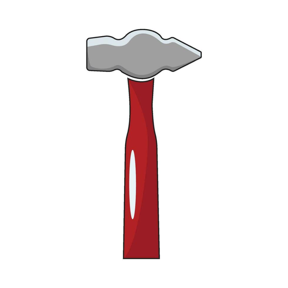 hamer uitrusting illustratie vector