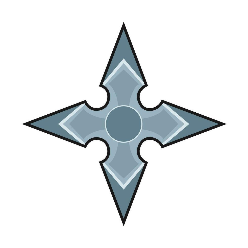 shuriken Japan illustratie vector