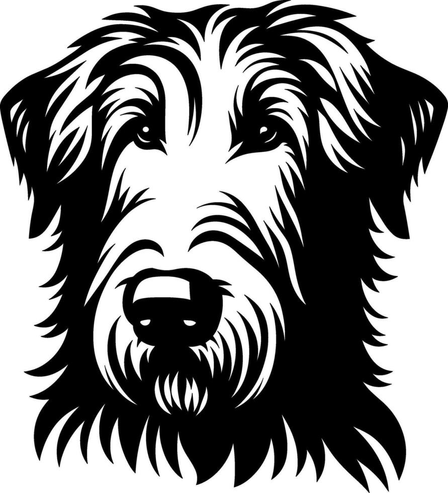 Ierse wolfshond hond vector
