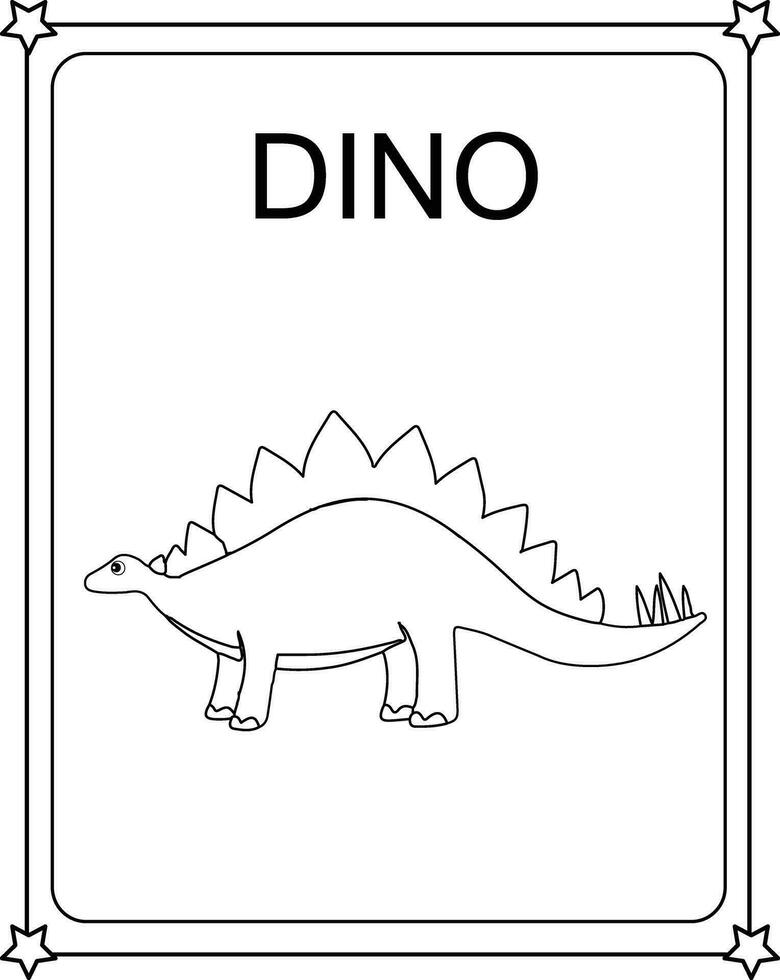 vector tekening beeld groot dino