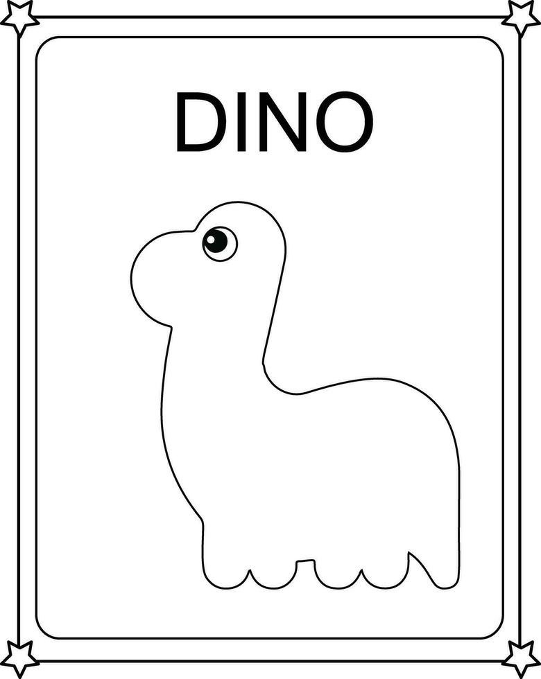 vector tekening beeld dinosaurus